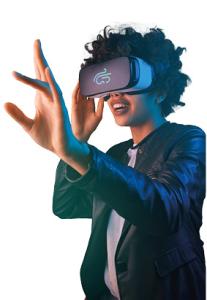 Visuel casque virtuel